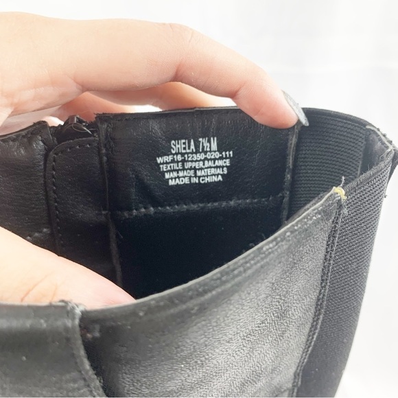 👢Yuu “Shela” Black Knee-High Boots with Buckle Strap – Women’s 7.5M 👢 - Picture 6 of 7